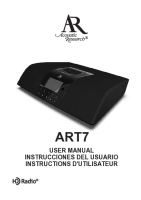 Acoustic Research ART-7 - Owners Manual 